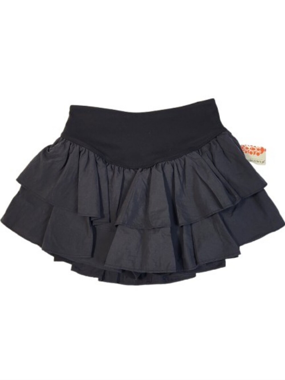 Free People Movement Field Day Skort Black Athletic Shorts NWT Size Small